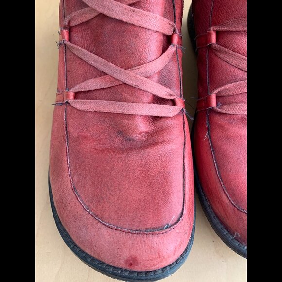 Miz Mooz Olsen Button Boots with Wedge Heel - Picture 6 of 7